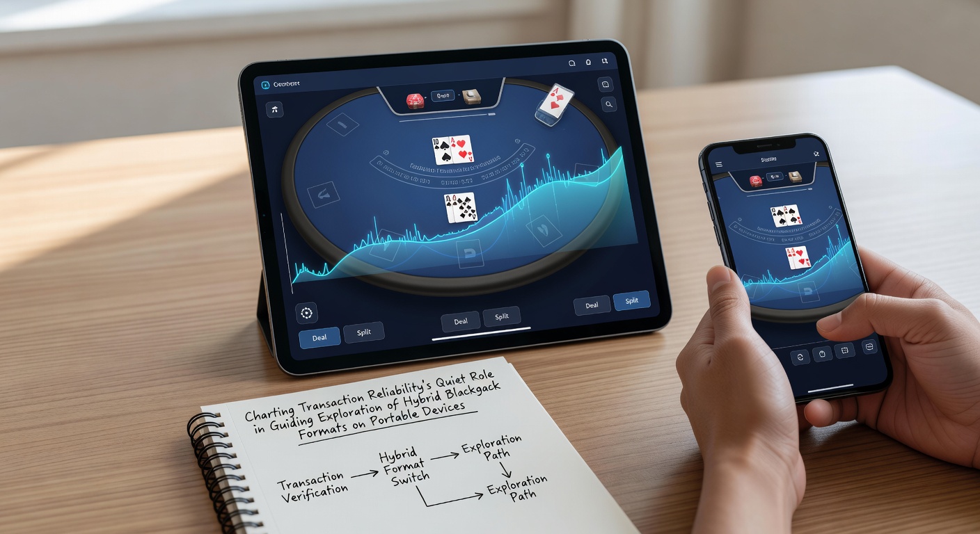 Diagramm zeigt Transaktionszuverlässigkeit und Nutzung hybrider Blackjack-Formate auf Smartphones