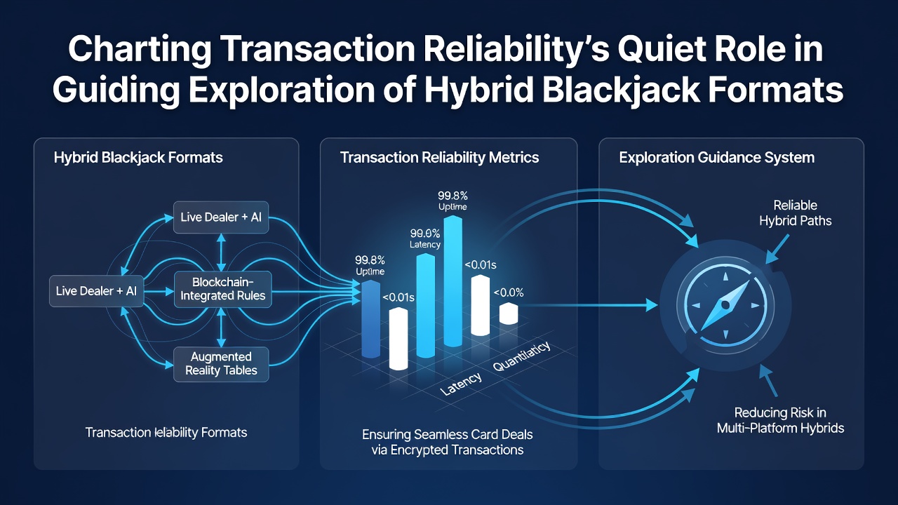 Grafik zu Transaktionsmustern und mobiler Blackjack-Nutzung in hybriden Formaten