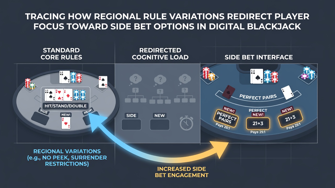 Analyse von Side-Bet-Nutzung in verschiedenen Blackjack-Regionen
